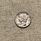 1927-D Mercury Silver Dime CHOICE XF - Nice, Original! SP