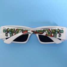 Ed Hardy Sunglasses UV 100% Protective White ...