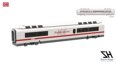 Stone Heap Klemmbausteine SH-3010 ICE 1 Bordrestaurant NEU OVP