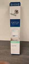 Gatco Fine Latitude 2 Modern Towel Bar 18 inch Satin Nickel 4291