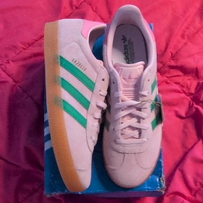 Gazelle J Pink Suede Sneakers US Size 6 Originals JP7128