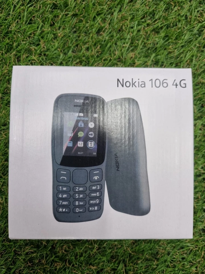 Nokia 106 Dual Sim 4G Brand New Black Unlocked + £10 EE Top-Up Big Buttons - Image 3 of 4