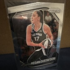Megan Gustafson 2025 Panini Prizm WNBA Las Vegas Aces Card #49 Basketball