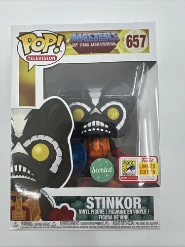 Funko Pop MOTU Stinkor Scented LE 2018 SDCC Official Con Sticker #657