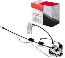 Rear Door Latch Cable & Rod for Ford E150 E250 E350 Right Back Door Latch Lock