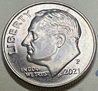 2021 P  Roosevelt Dime - Actual coin 10C 7959N