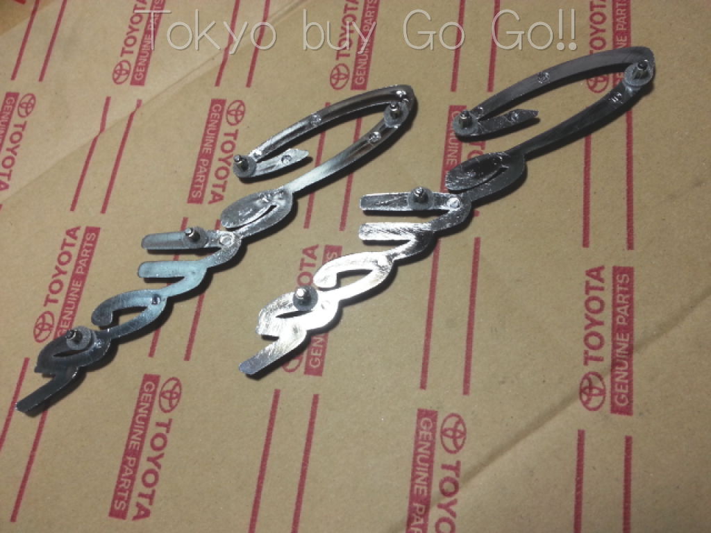 Toyota Land Cruiser 100 50th Anniversary Emblem Ship From Japan