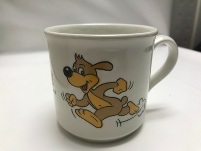 Ancien Service De Table PIF Le Chien - 2 Assiettes Et Mug En Céramique - État D’occasion