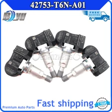 4x New 42753-T6N-A01 Tire Pressure Sensor TPMS For Honda Odyssey Acura 433MHz