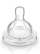 Philips Avent BPA Free Flow Nipple Classic Medium, 2 Count