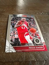 2019-20 Panini NBA Hoops Premium Stock Silver Prizm #182 Pascal Siakam (J3)