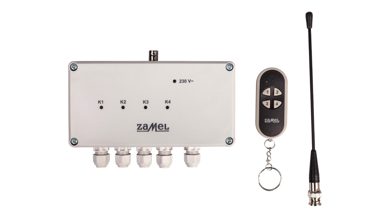 Four-channel radio switch with remote control RWS-211C / N STI10000015 /T2UK