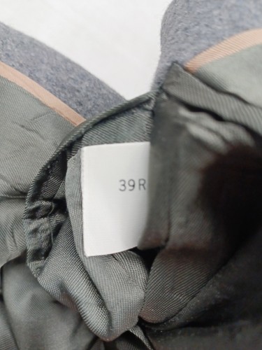 Robert Stock Gray Wool Blazer Jacket Sport Coat Size 39R - Picture 11 of 11