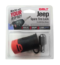BOLT 5922986 SPARE TIRE LOCK for Jeep Wrangler JK & TJ