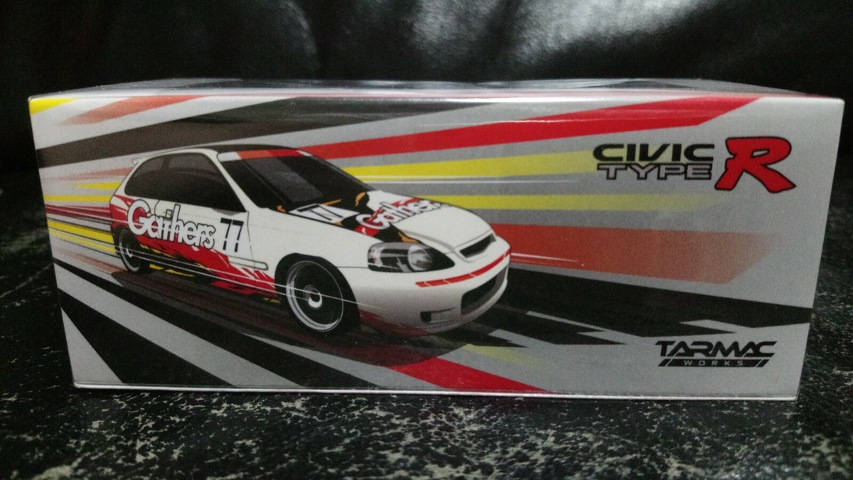 Tarmac Works 1:64 Honda Civic Type R EK9 Super taikyu 1998
