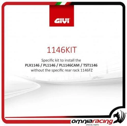 Pièces détachées noirs GIVI pour motocyclette