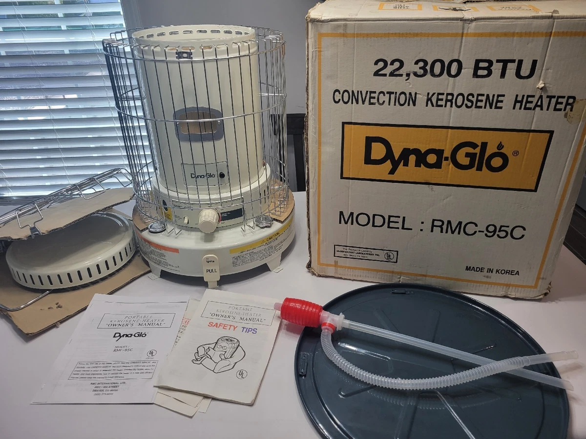 DYNA-GLO RMC-95C KEROSENE HEATER 22,300 BTU, EXCELLENT u0026amp; **BRAND NEW IN  BOX** | eBay
