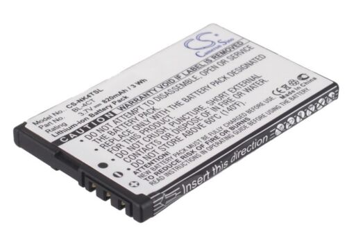 3.7V battery for Nokia 7210s, 7210c, 7212c, 7310c, 6600f, X3 Li-ion NEW - Picture 1 of 5