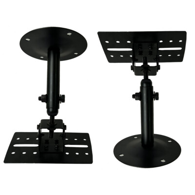 2Pcs Universal Universal Ceiling Mount Speaker Brackets Safe Distance Adjustment