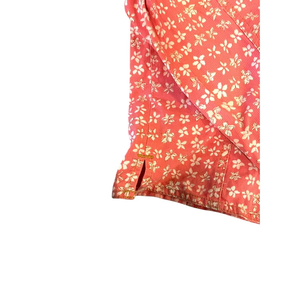 Chaqueta con botones Billy Jean de Oilily floral y a cuadros - Talla 128 (100 % algodón) Foto 2 de 4