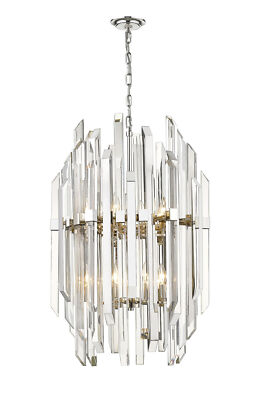 Z-Lite Bova Pendant in Polished Nickel 4006-8PN