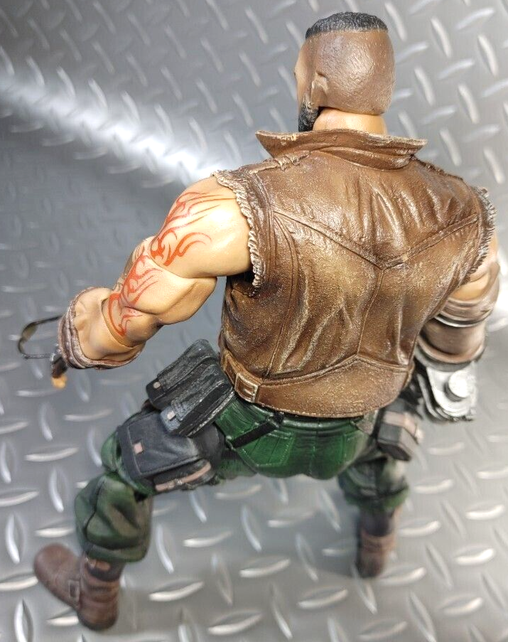 Figurine Play Arts Kai - Final Fantasy VII - Barret Wallace - 23 Cm - 1/6 - Neuve Sous Blister
