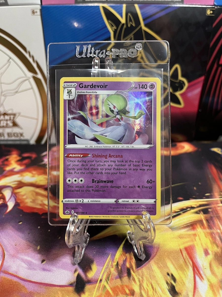 Gardevoir Chilling Reign Pokemon TCG Rare Holo 61/198 Black Star