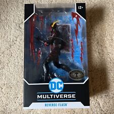 MCFARLANE DC MULTIVERSE - REVERSE - FLASH THE NEW 52 - PLATINUM EDITION In Hand