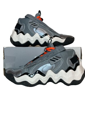 Adidas Women's Exhibit B Candace Parker Mid Basketball Shoes Gray GZ2351 Size 7