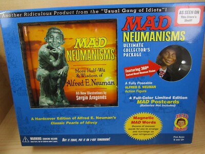 MAD NEUMANISMS Ultimate Collector's Package- FACTORY SEALED NEW ages 8+