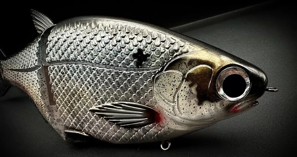 PREMIUM CUSTOM HINKLE SHAD CLONE GIZZARD SHAD SWIMBAIT - EBAY'S #1 HINK STYLE 🔥 - Image 4 of 4