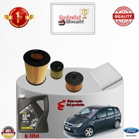 Inspektionskit Filter + ÖL GeräT C-Max I 2.0 Tdci 100KW 136CV Von 2009-> 2010