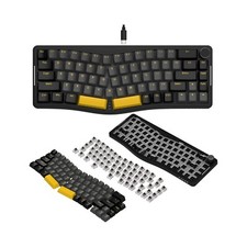 ATTACK SHARK AKS068 Wired Mechanical Gaming Keyboard, Hot-swapped Gasket Mount