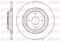 Remsa 2X Bremsscheibe Hinten Ø350 Mm Voll FüR Mazda MX-5 II NB 1.6 16V 1.8