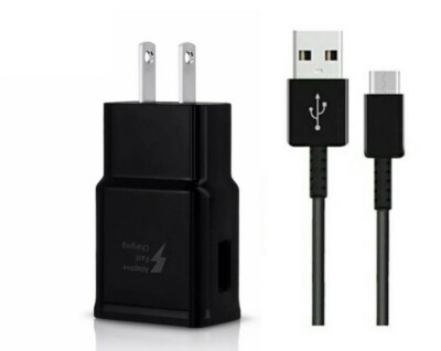 Fast Wall Charger + Type-C CABLE for Samsung Galaxy A01 A11 A51 A71 A10e S10 S20