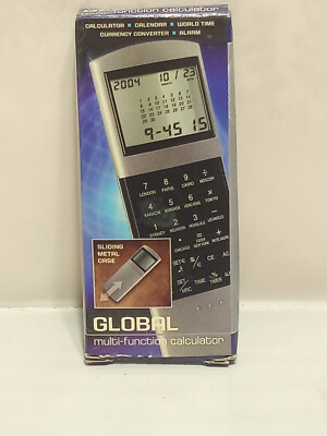 Global Multi Function Calculator NEW