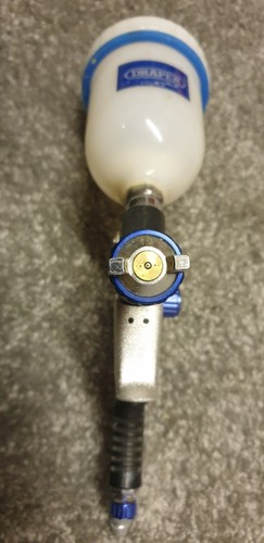 Draper Gravity Feed HVLP Composite Body Air Spray Gun, 100ml 1.0 tip 09709 - Picture 4 of 4