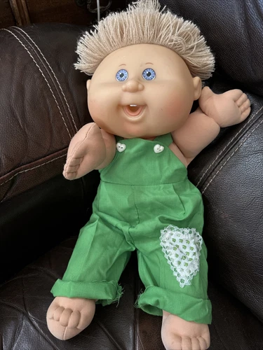 Vintage 2005 Blonde Hair Blue Eyes PLAY ALONG Cabbage patch DOLL LOT Teeth ❤️