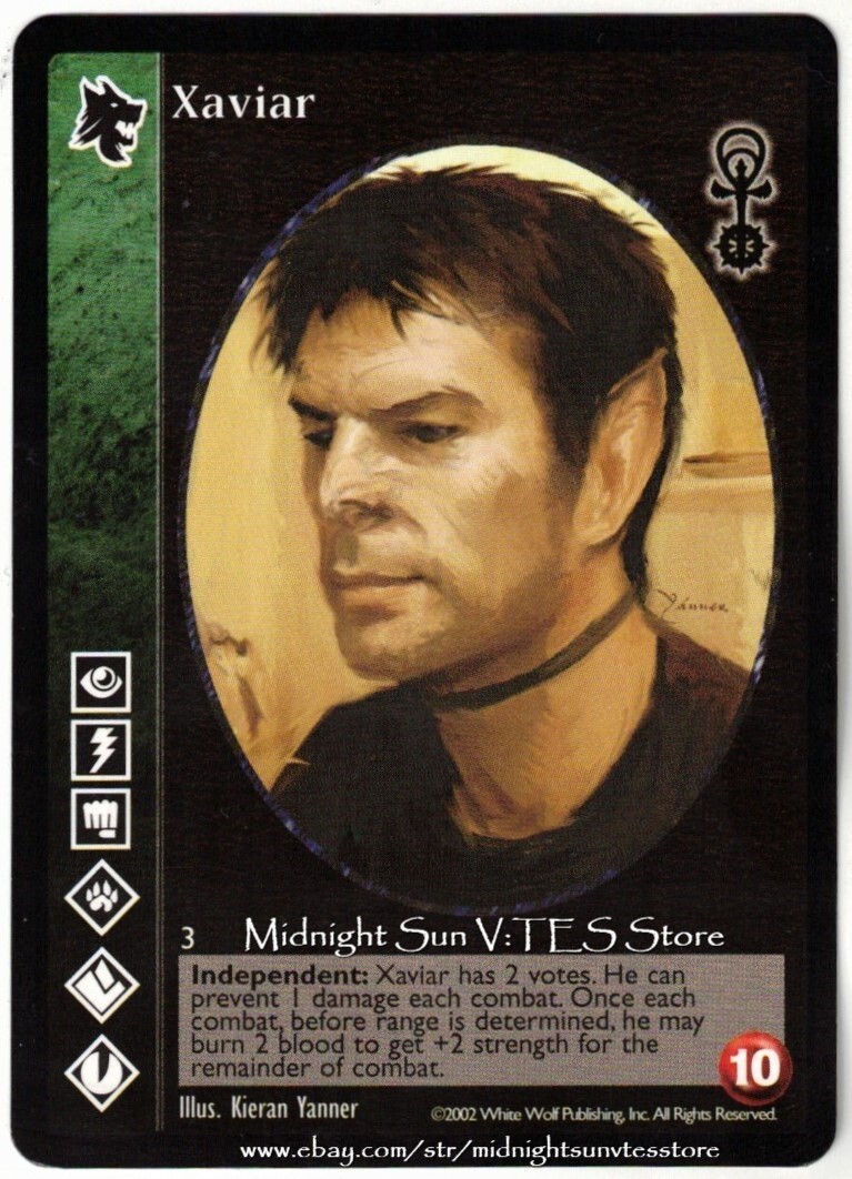 Xaviar Gangrel Anarchs Promo V:TES VTES Vampire CCG | eBay