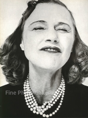 1956 Vintage RICHARD AVEDON Cordelia Biddle Robertson Duotone Photo Art 16x20