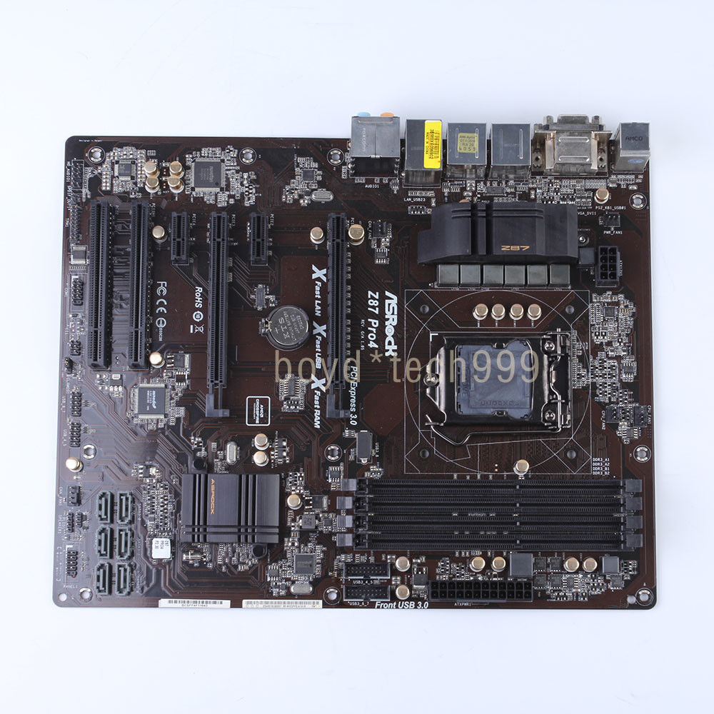 ASRock マザーボード Z87 Pro4 Core i3-4130t メモリ8Gセット 1150