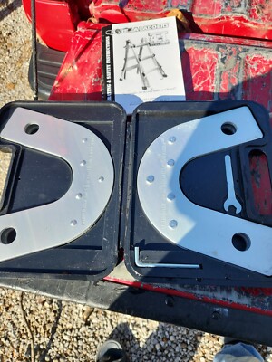 GORILLA LADDER 4 IN 1 FIXED HINGE LOCK FOR SCAFFOLD USE CHECK PHOTOS PLEASE