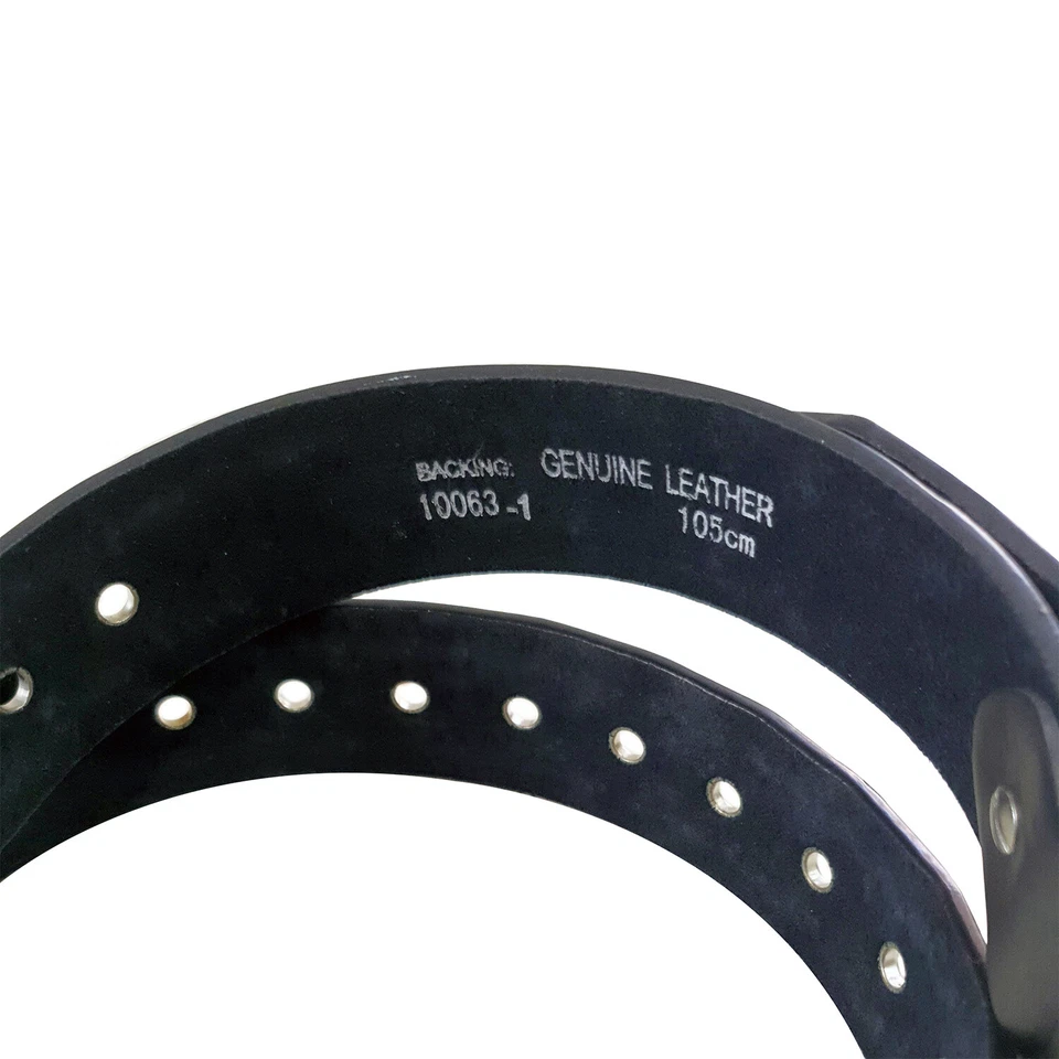 Held Riveted Belt Black - Size 105 - image 2 of 2