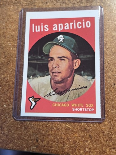 1982 Dover Publications Béisbol 1959 Reimpresión # 310 Luis Aparicio - Imagen 3 de 6