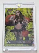 2025 Topps Wrestling CJ Cora Jade #73 33/75 SSP Gold