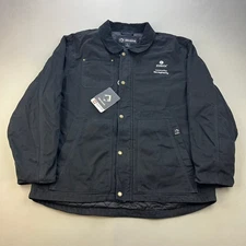 Dri-Duck Chore Coat Jacket Adult XL Black Rambler Canvas Work Quilt Lined NWT