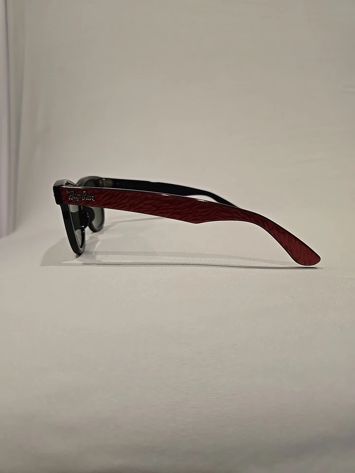 Occhiali da sole vintage Bausch & Lomb Ray-Ban Wayfarer Street puliti USA - Immagine 3 di 4