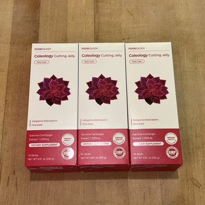 #ad #ad QTY 3 FOODOLOGY Coleology Cutting Jelly 250g 25g X 10 Sticks Weight Loss $23.95