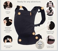 Beco Toddler Carrier with Extra Wide Seat - Toddler Carrying Backpack.