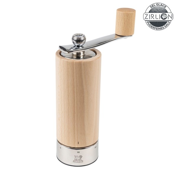 Peugeot SalzmüHle Isen 18Cm Buchenholz Natur Uselect Zirkonia-Mahlwerk GewüRze-image